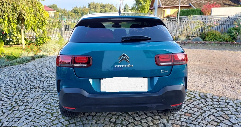 Citroen C4 Cactus cena 56500 przebieg: 116000, rok produkcji 2018 z Międzychód małe 172